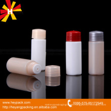 Plástico cosméticos loción botella de muestra producto embalaje fabricante